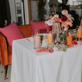 Load image into Gallery viewer, Woven Orange Settee