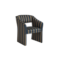 Load image into Gallery viewer, Striped Barrel Chair