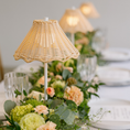 Load image into Gallery viewer, Scalloped Wicker LED Lamp