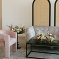Load image into Gallery viewer, Sculpted Pink Accent Chair