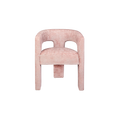 Load image into Gallery viewer, Sculpted Pink Accent Chair