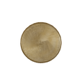 Load image into Gallery viewer, Gold Round Scalloped Coffee Table