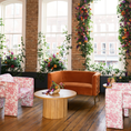 Load image into Gallery viewer, Woven Orange Settee