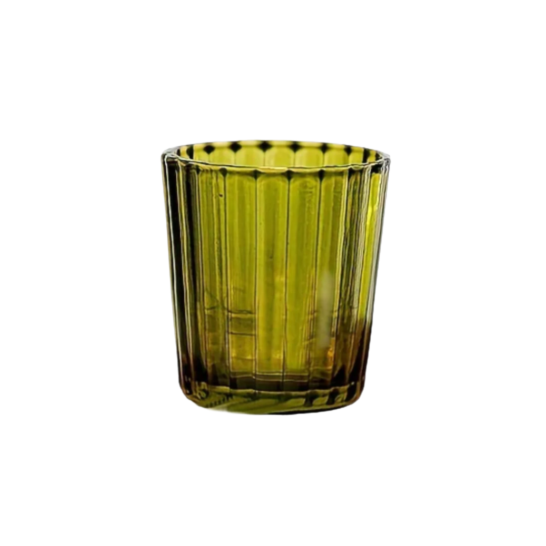 Fluted Olive Votive