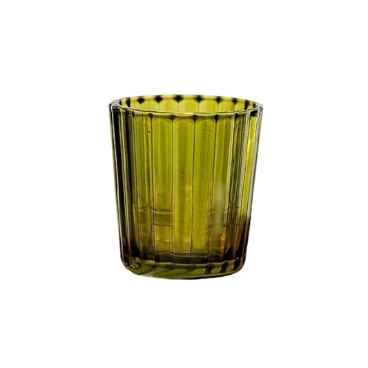 Fluted Olive Votive