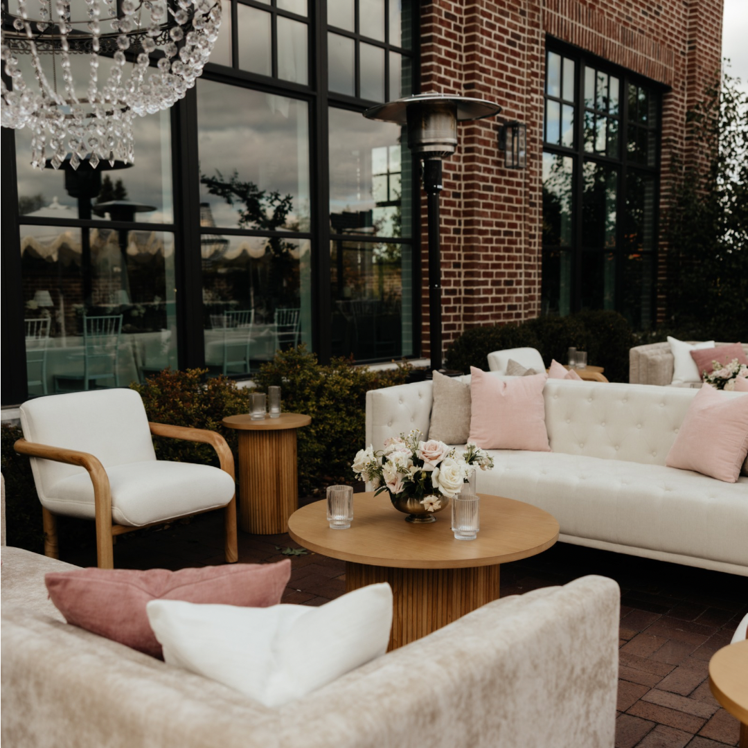 Fluted Wood Coffee Table