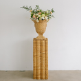 Load image into Gallery viewer, Rattan Urn and Stand
