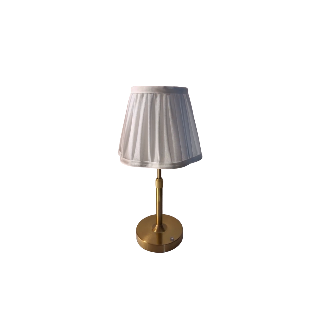 Pleated Shade LED Table Lamp