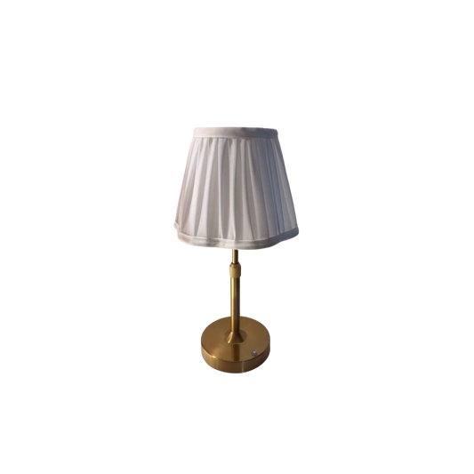 Pleated Shade LED Table Lamp