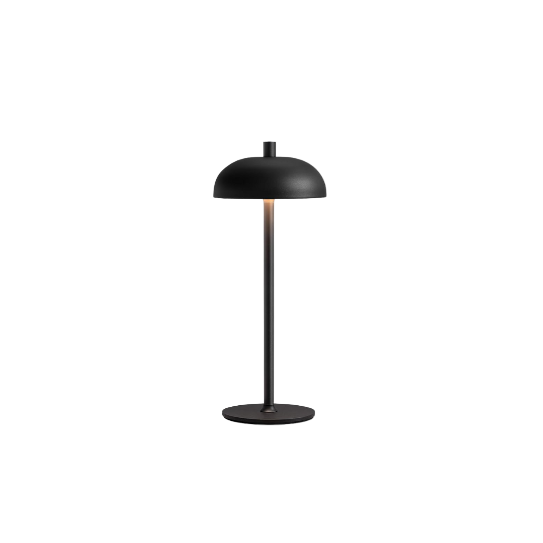 Black Dome LED Table Lamp