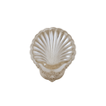 Load image into Gallery viewer, 6" Petite Silver Shell Dish
