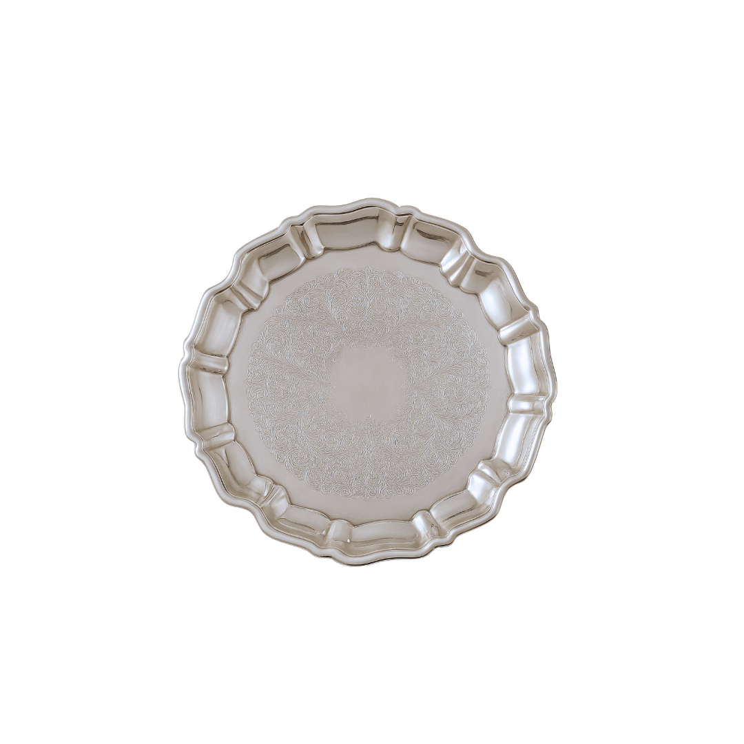 6" Petite Whimsical Silver Dish