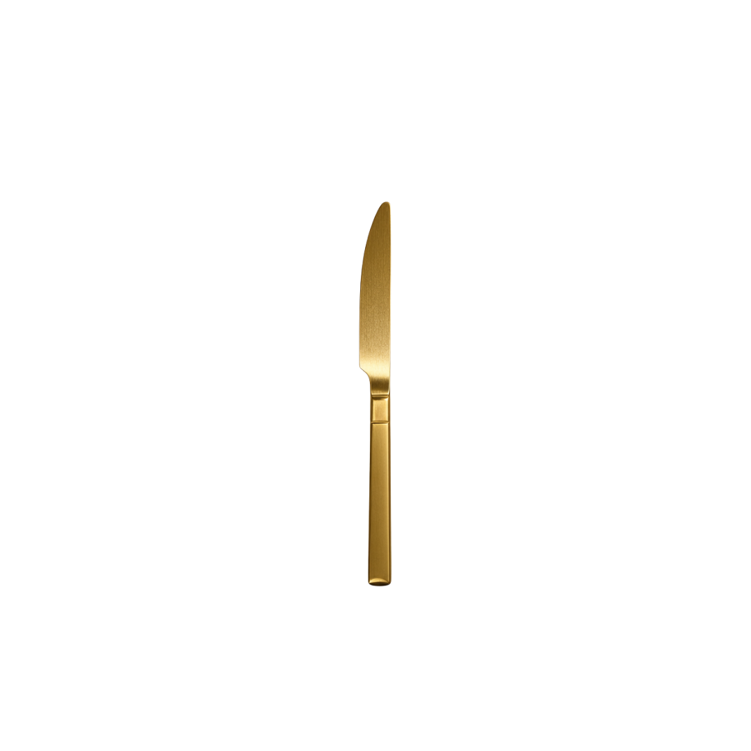 Satin Gold Dinner Knife