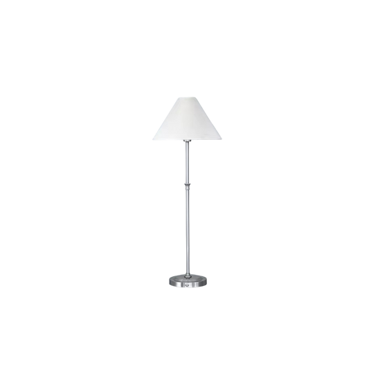 Brushed Silver LED Table Lamp