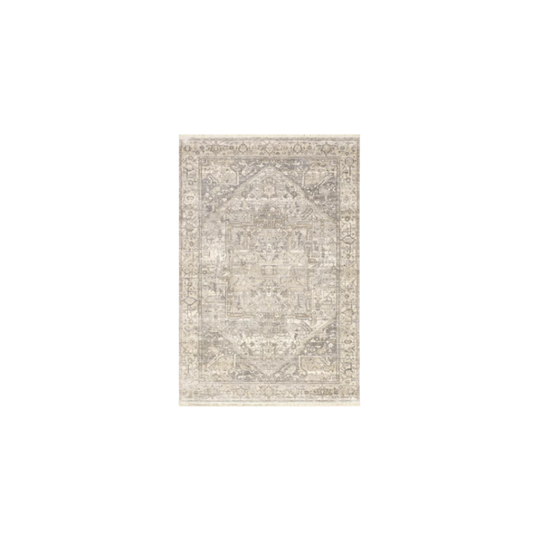 Gray Medallion Rug