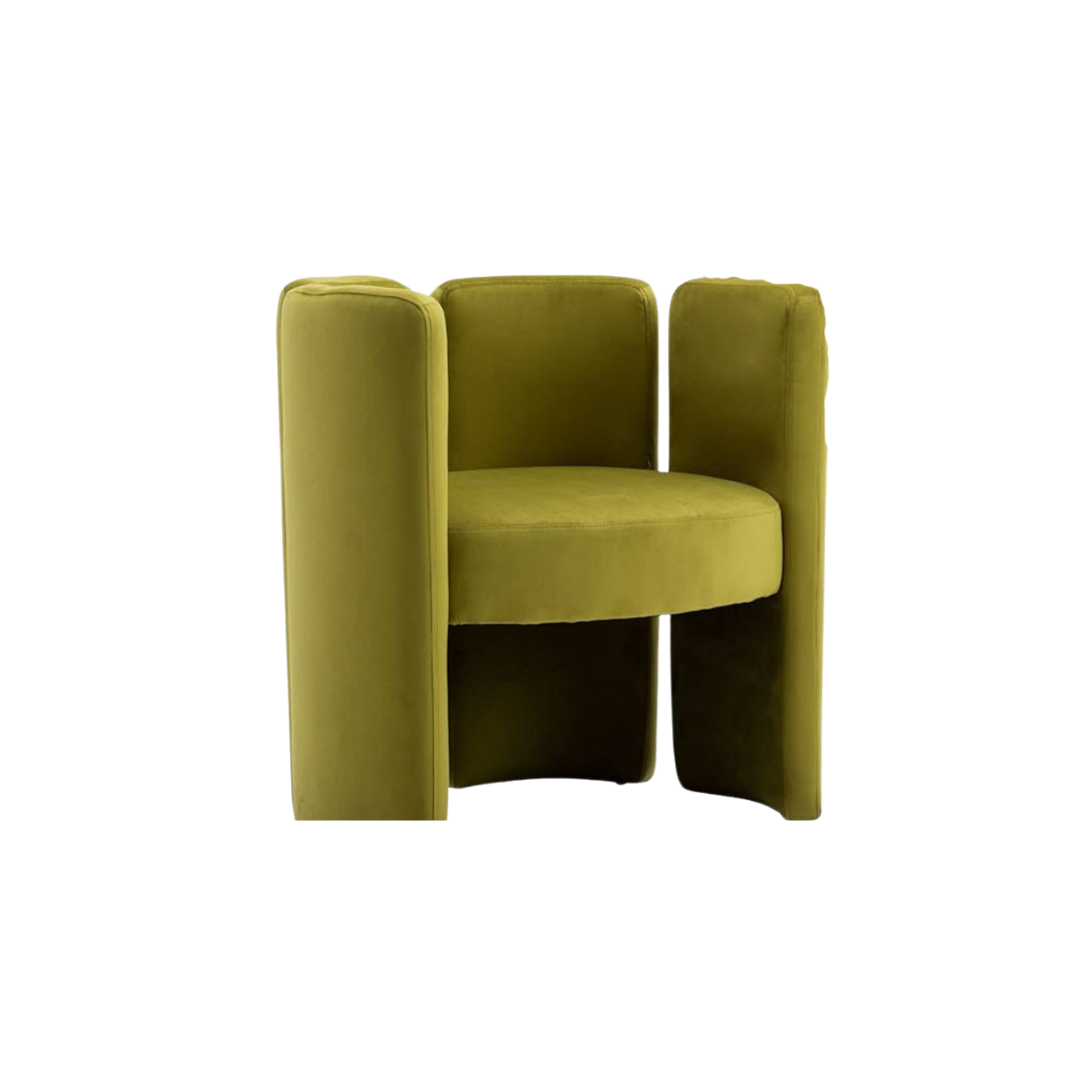 Olive Green Accent Chair