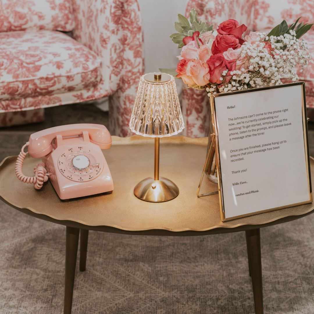 Gold Scalloped Coffee Table