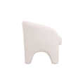 Load image into Gallery viewer, White Bouclé Barrel Chair
