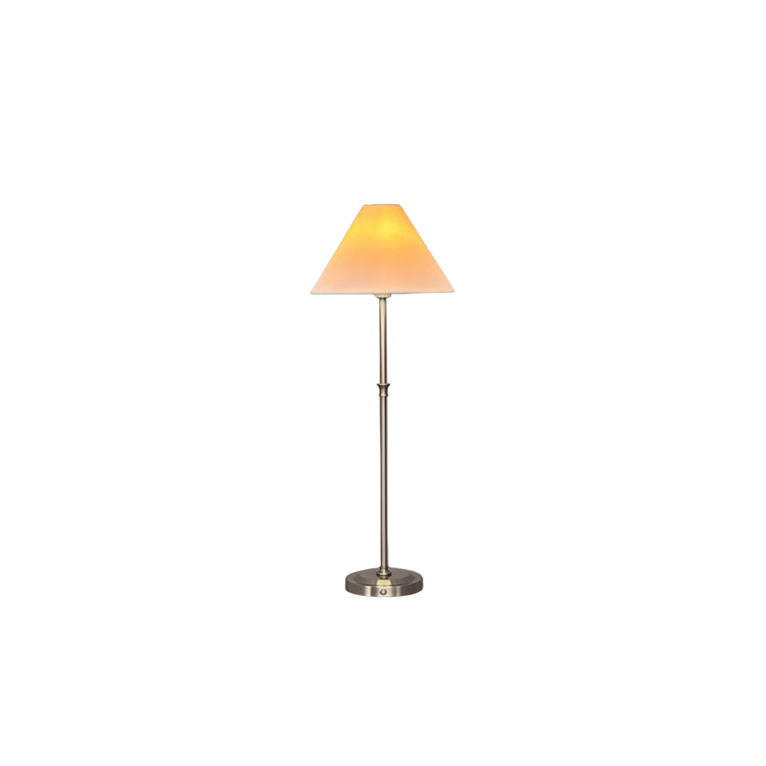 Brushed Silver LED Table Lamp