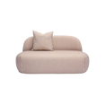 Load image into Gallery viewer, Striped Curved Settee
