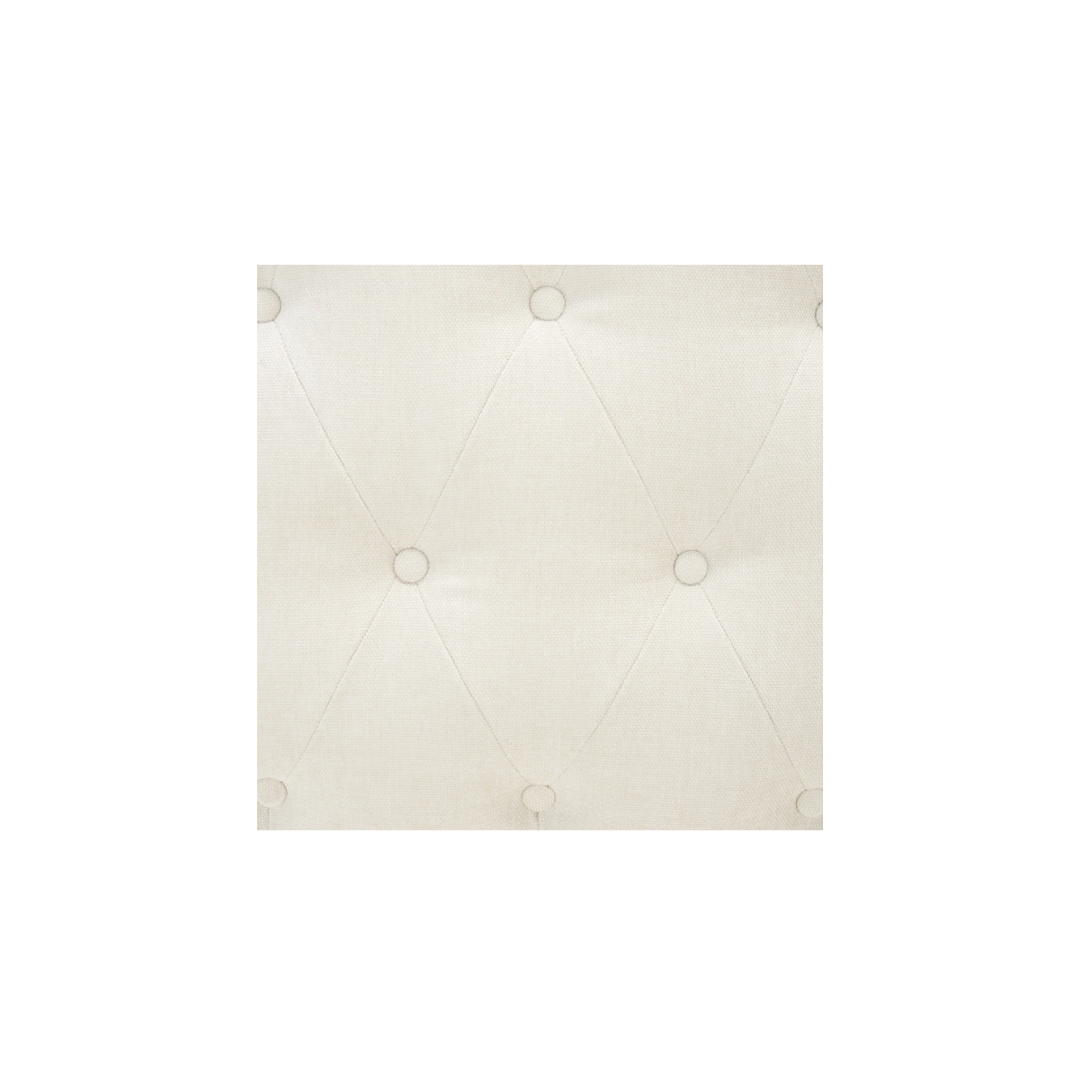 Cream Tufted Sofa