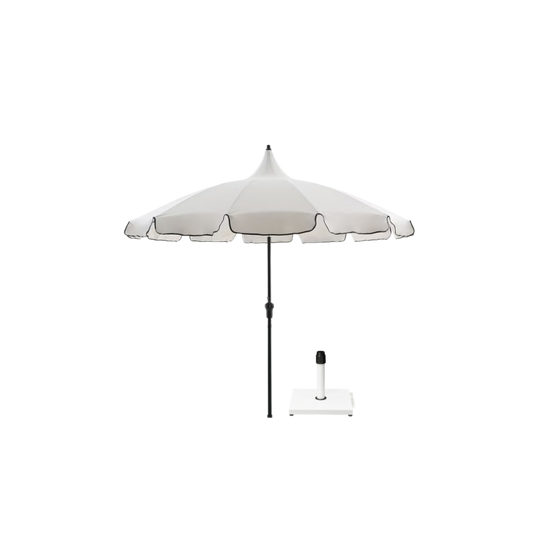 9’ Pagoda Style Umbrella with Base