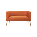 Load image into Gallery viewer, Woven Orange Settee
