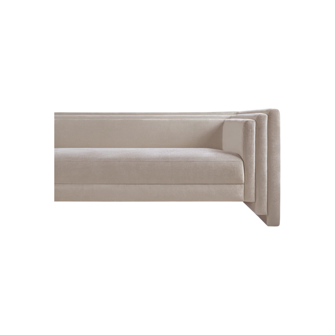 Beige Modern Sofa