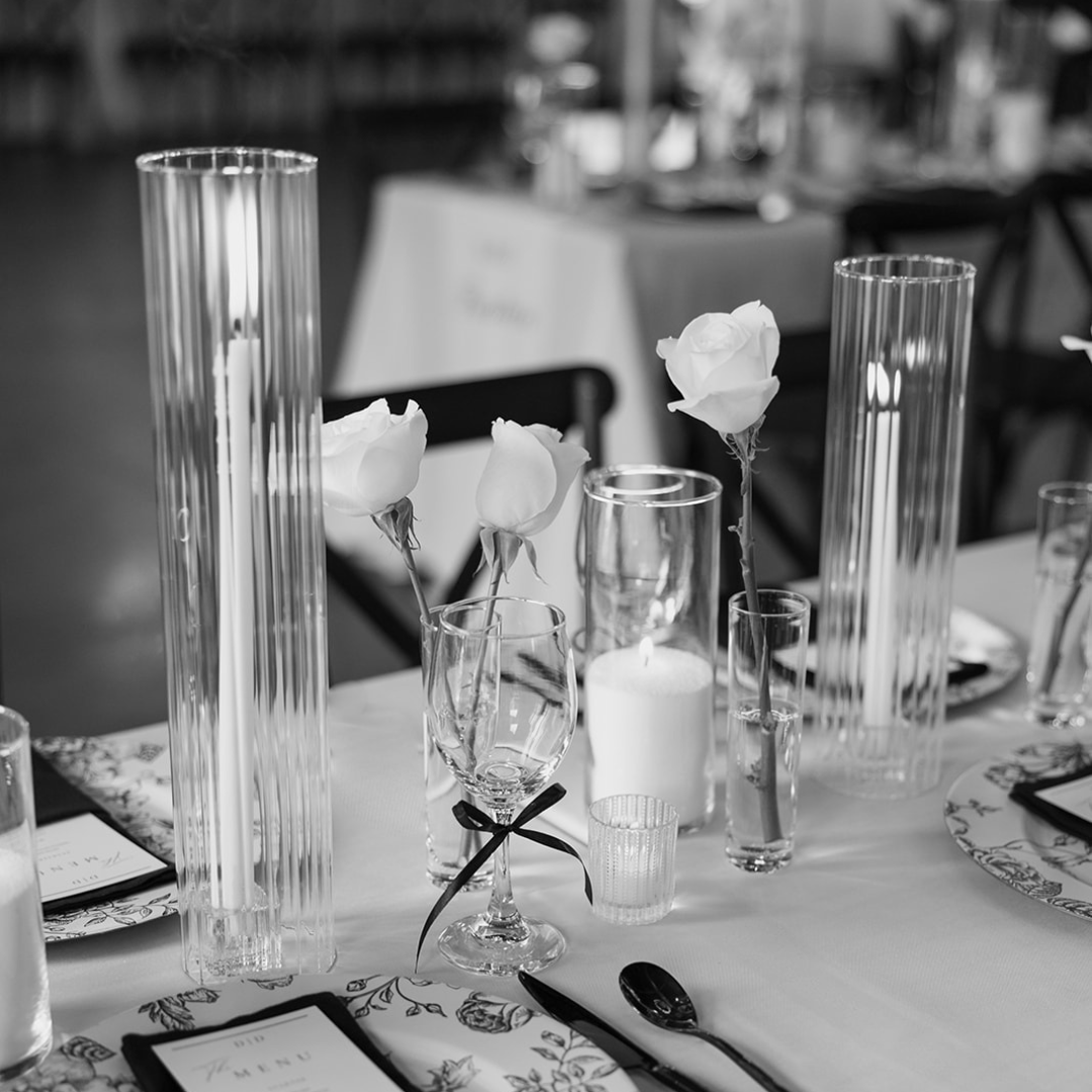 Narrow Glass Bud Vase