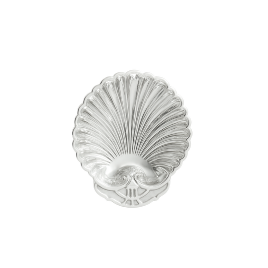 4.5" Petite Silver Shell Dish