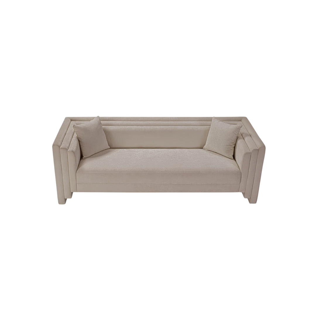 Beige Modern Sofa