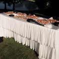 Load image into Gallery viewer, Rectangle Tiered Ruffle Accent Tablecloth
