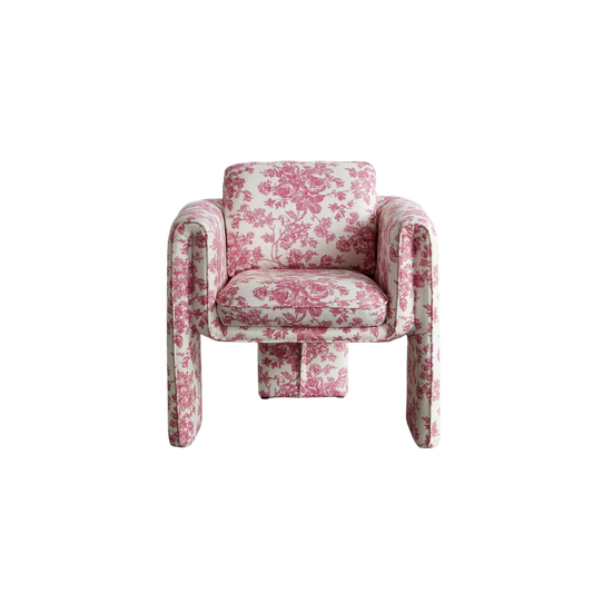 Pink Toile Chair