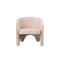 Load image into Gallery viewer, Beige Velvet Barrel Chair
