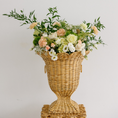 Load image into Gallery viewer, Rattan Urn and Stand
