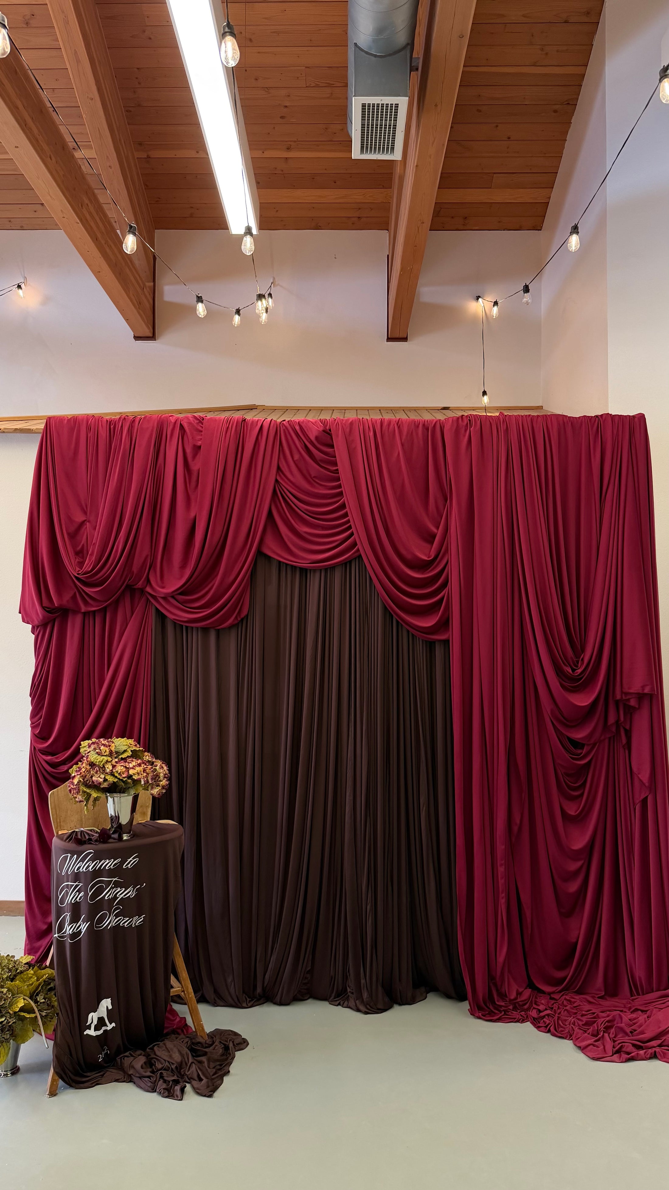 Draped Backdrops
