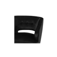 Load image into Gallery viewer, Black Cutout Accent Chair
