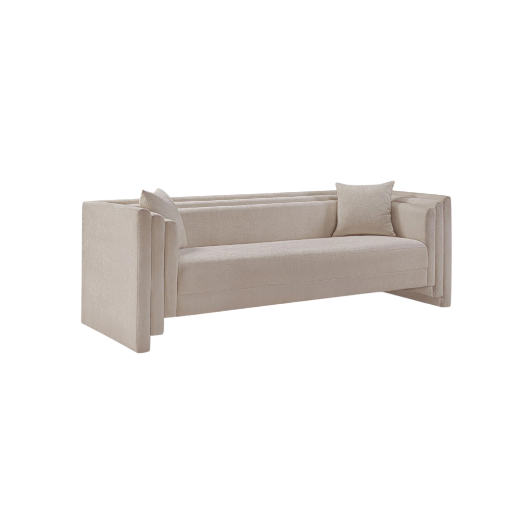 Beige Modern Sofa