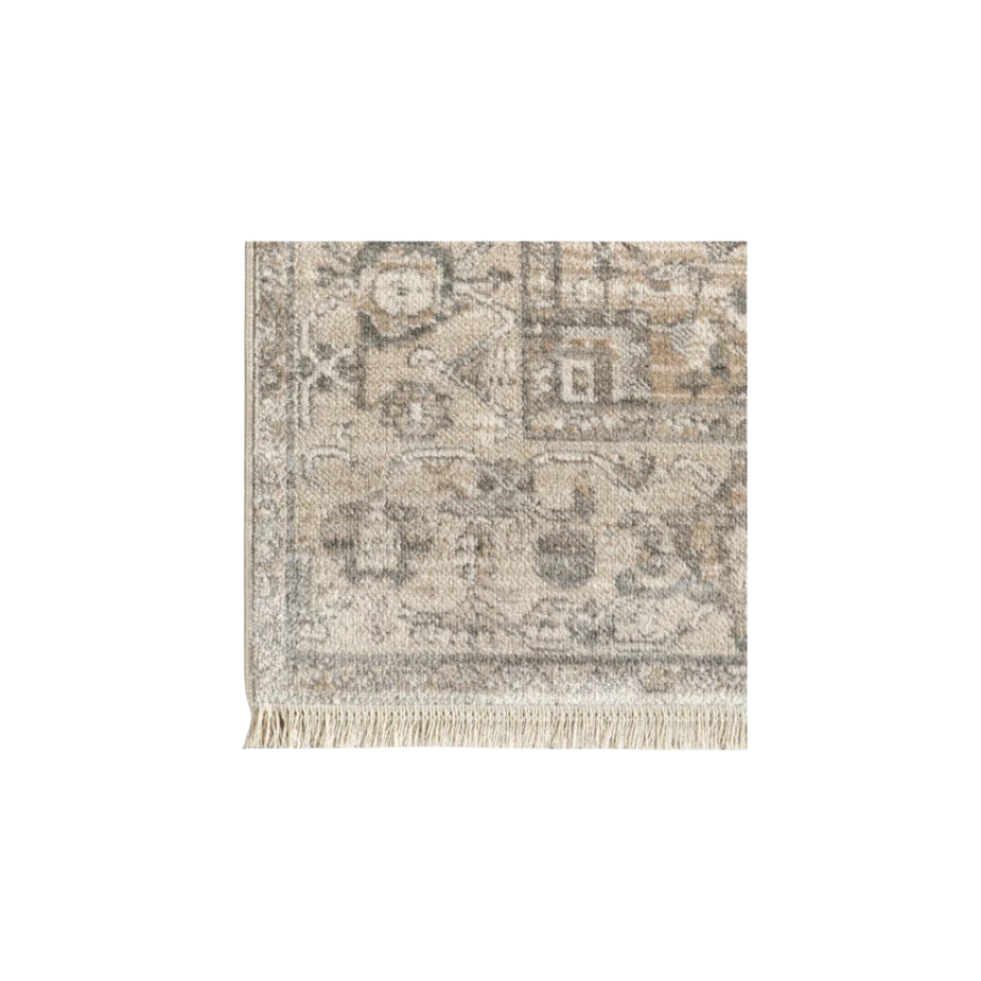 Gray Medallion Rug