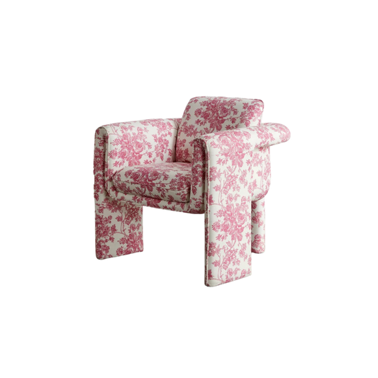 Pink Toile Chair