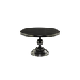 Load image into Gallery viewer, Black Silver Pedestal Coffee Table
