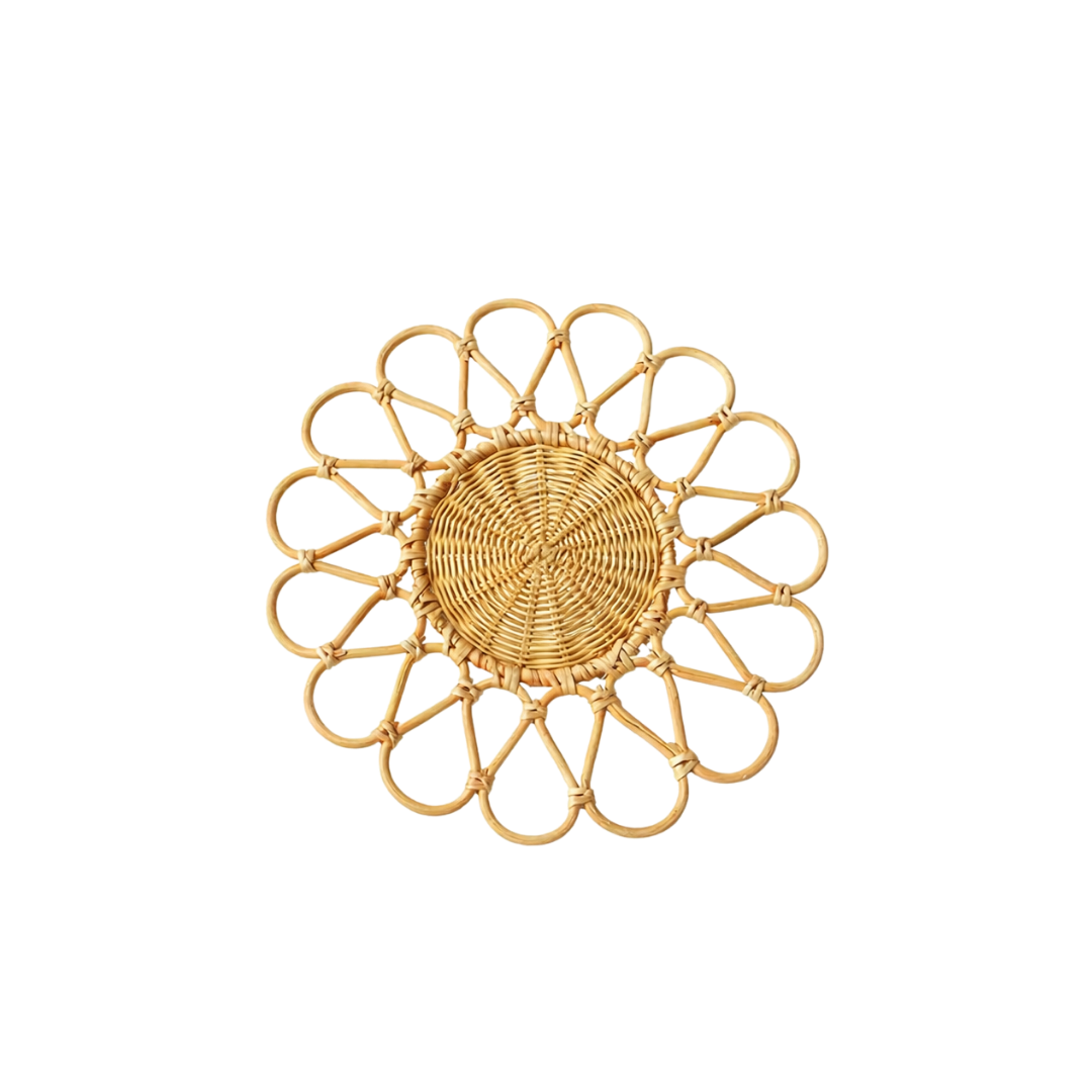 Woven Rattan Charger