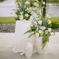 Load image into Gallery viewer, 48” White Pedestal Stand
